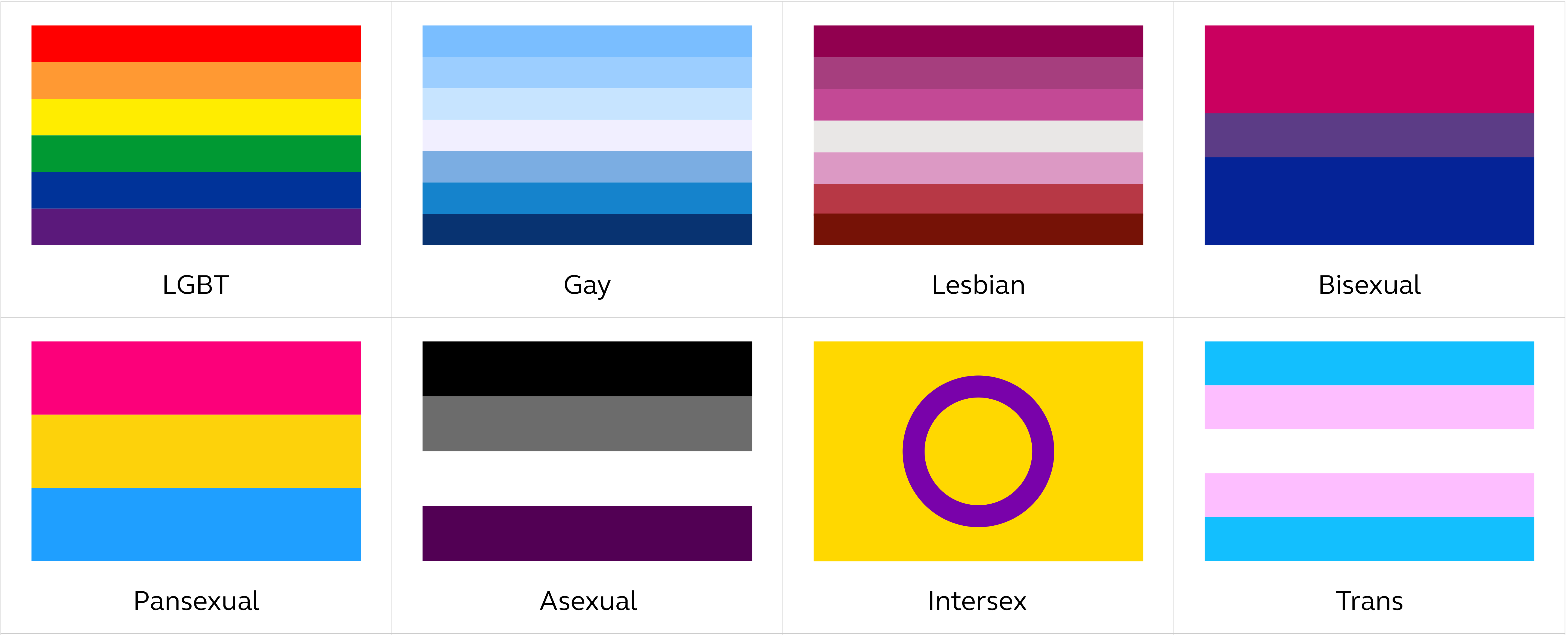 what does each color on the gay flag mean