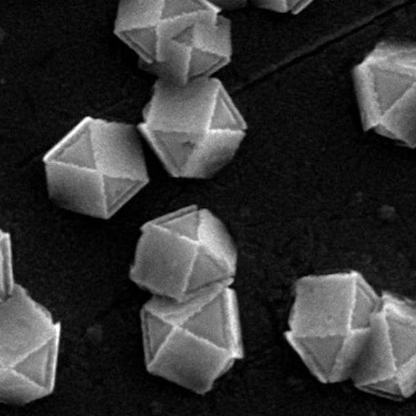 Scientists sculpt nanoparticle shells with light