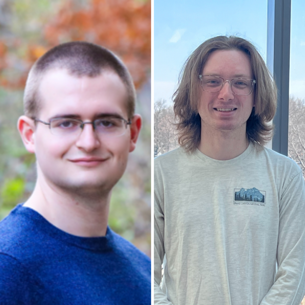 Collin Merrick and Joseph Fritsche selected as 2023 NSF Graduate Research Fellowship (GRFP) Awardees