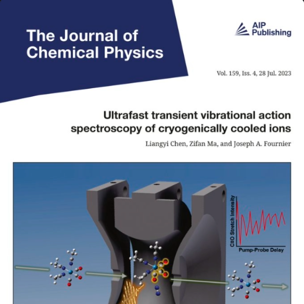 Fournier group selected as the Journal of Chemical Physics cover feature